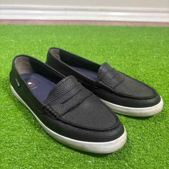 Cole Haan Women’s Size 8B Black Leather Loafers Slip On Casual Career Preppy - Picture 1 of 7